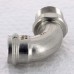 Угол пресс-Н нержавеющая сталь Sanpress Inox VIEGA 35х1"1/4