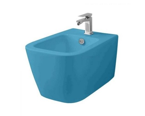 Биде, Artceram, A16, подвесной, шгв 360-525-290, цвет-blue avio