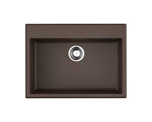 Omoikiri Tedori 68-DC Кухонная мойка Tetogranit 68x50 см, цвет: темный шоколад 4993968