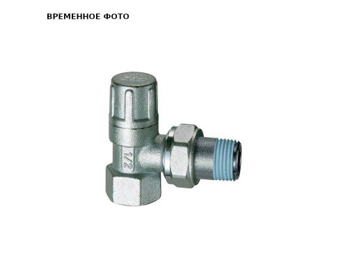 Вентиль запорный угловой 3/4" ВР