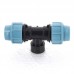 Тройник обжим-В для труб ПНД UNIDELTA 25x3/4"
