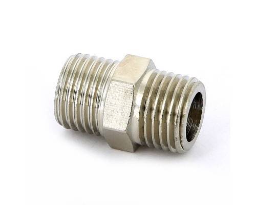 Ниппель Н никелированный UNI-FITT 1/4" Ниппель Н никелированный UNI-FITT 1/4"