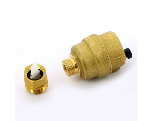 Воздухоотводчик автоматический WATTS Ind MICROVENT 1/2" с отсечным клапаном