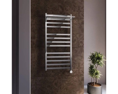 Полотенцесушитель электрический Grota Comfort 530х1125 хром глянцевый