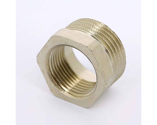 Футорка НВ никелированная UNI-FITT 3/4"x1" Футорка НВ никелированная UNI-FITT 3/4"x1"
