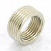 Футорка НВ UNI-FITT сплошная 3/4" х 1/2", никелированная