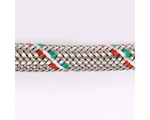 Гибкая подводка для воды UNI-FITT НВ 1/2" 250 см оплетка из нержавеющей стали Гибкая подводка для воды UNI-FITT НВ 1/2" 250 см оплетка из нержавеющей стали