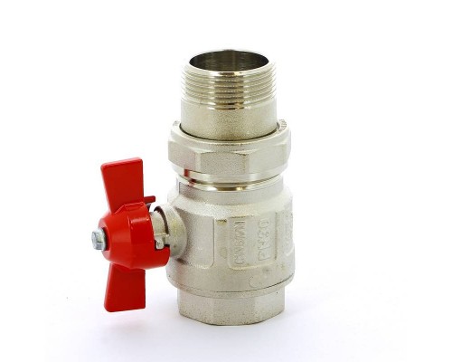 Кран шаровой НВ с разъемным соединением IDEAL бабочка ITAP 1"1/4