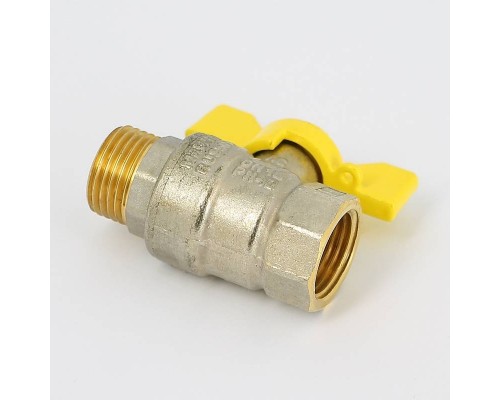 Кран газовый Pride LD НВ 1/2" полнопроходной бабочка