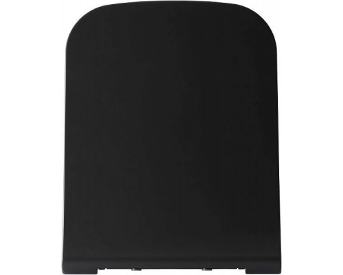 Allen Brau Infinity Крышка-сиденье для унитаза 36x44x4,5h см, цвет: черный 4.21014.AN