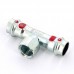 Тройник пресс-В оцинкованная сталь Prestabo VIEGA 18х1/2"х18