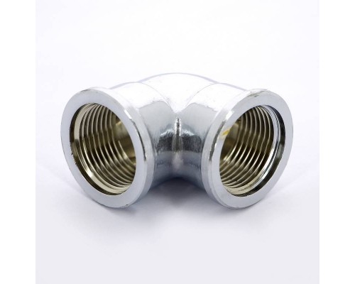 Угол В хромированный TIEMME 1/2"