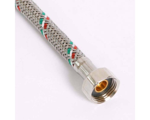 Гибкая подводка для смесителя UNI-FITT МL10х1 - 1/2" 150 см оплетка из нержавеющей стали Гибкая подводка для смесителя UNI-FITT МL10х1 - 1/2" 150 см оплетка из нержавеющей стали