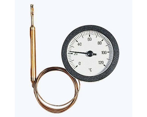 Термометр TC WATTS Ind 50/100 дистанционный, 120град, капилляр 1м