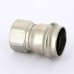 Муфта пресс-В нержавеющая сталь Sanpress Inox VIEGA 28х3/4"