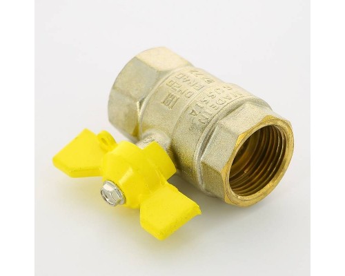 Кран газовый Pride LD ВВ 1/2" полнопроходной ручка