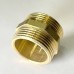 Ниппель резьбовой прямой DN32 НН 1.1/4 латунь