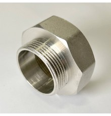 Переход резьбовой DN50х40 В 2.0 х Н 1.1/2 латунь никель