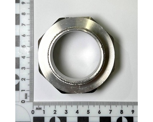Переход резьбовой DN50х40 В 2.0 х Н 1.1/2 латунь никель