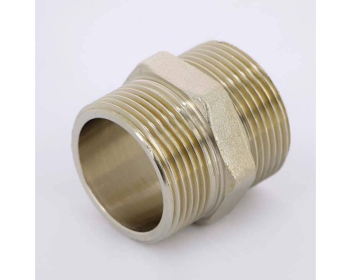 Ниппель Н никелированный UNI-FITT 1"1/4 Ниппель Н никелированный UNI-FITT 1"1/4