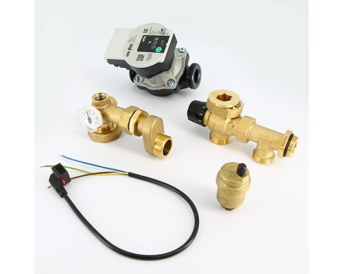 Насосно-смесительная группа UNI-FITT SOLOMIX X Н 1" с насосом Wilo PARA RS 25/6-130
