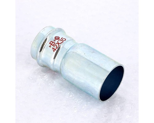 Муфта-вставка пресс IBP 42х35 редукц. оцинк. сталь Муфта-вставка пресс IBP 42х35 редукц. оцинк. сталь