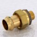 Муфта разъёмная пресс-Н бронза Sanpress VIEGA 22x1/2"