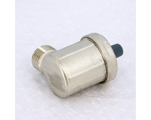 Воздухоотводчик автоматический угловой никелированный TIEMME 1/2"