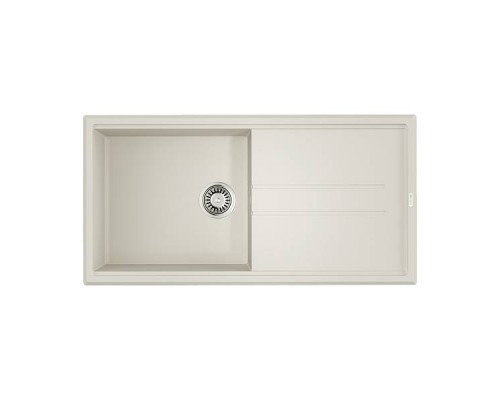 Omoikiri Tedori 100-WH Кухонная мойка Tetogranit 100x51 см, цвет: белый 4993919