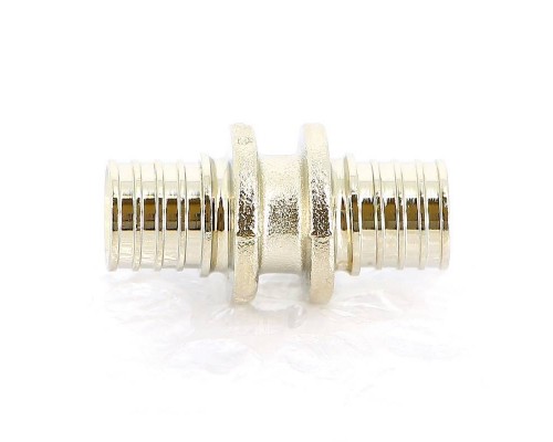 Муфта надвижная RAUTHERM S из оцинкованной латуни REHAU 14х1.5 Муфта надвижная RAUTHERM S из оцинкованной латуни REHAU 14х1.5