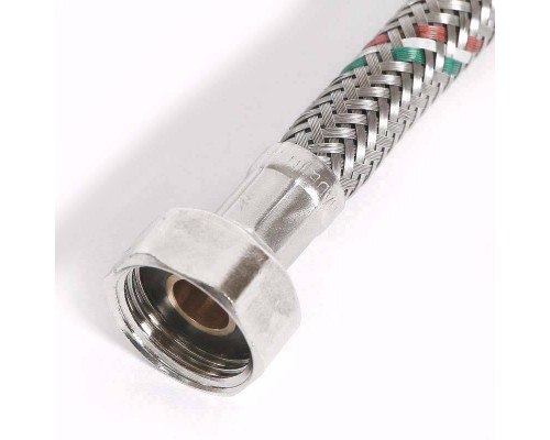 Гибкая подводка для воды UNI-FITT DN 8 ВВ 1/2" 40 см оплетка из нержавеющей стали Гибкая подводка для воды UNI-FITT DN 8 ВВ 1/2" 40 см оплетка из нержавеющей стали