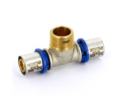 Тройник пресс-Н EMMETI 20х3/4"х20