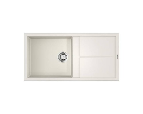 Omoikiri Sumi 100-WH Кухонная мойка Tetogranit 100x50 см, цвет: белый 4993657