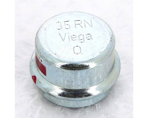 Заглушка пресс оцинкованная сталь Prestabo VIEGA 35