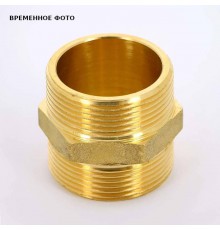 Ниппель Н UNI-FITT 1 1/4" нержавеющая сталь