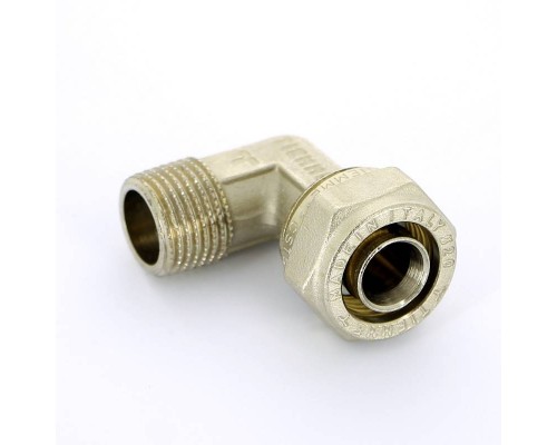 Угол обжим-Н никелированный TIEMME 20х1/2"