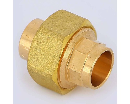 Разъемное соединение пайка-пайка с коническим уплотнением VIEGA 15