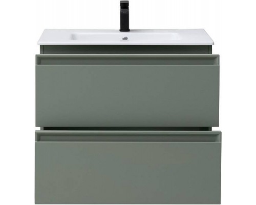 Allen Brau Eclipse Тумба под раковину 80 см, цвет: зеленый/серый 1.E1002.CGM