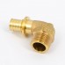 Угол надвижной Н бронзовый REHAU 16x1/2" RX+
