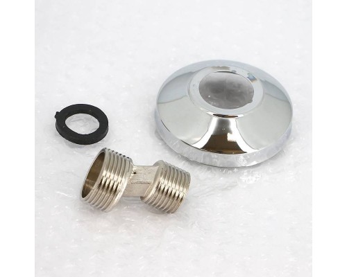 Эксцентрник хромированный с розеткой Idronord 3/4"x1/2"