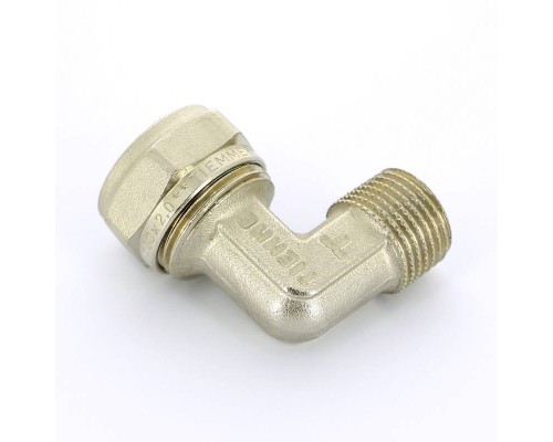 Угол обжим-Н никелированный TIEMME 20х1/2"