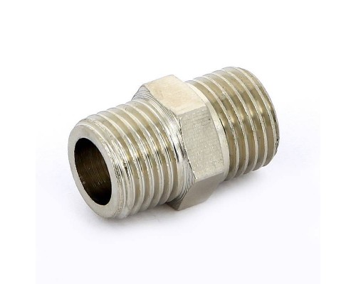 Ниппель Н никелированный UNI-FITT 1/4" Ниппель Н никелированный UNI-FITT 1/4"