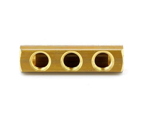 Коллектор ВВ 3/4" магистральный TIEMME 3 выхода 1/2"В 36мм