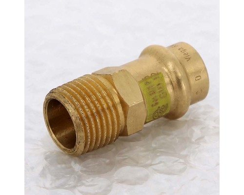Муфта разъёмная пресс-Н с плоской прокладкой бронза Profipress G VIEGA 15x1/2" Муфта разъёмная пресс-Н с плоской прокладкой бронза Profipress G VIEGA 15x1/2"