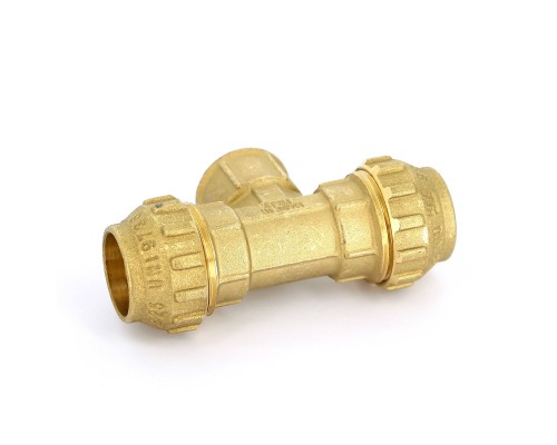 Тройник обжим-В TIEMME 25х3/4"х25