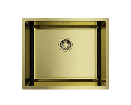 Omoikiri Tadzava 54-U/I Ultra-LG Кухонная мойка нерж. сталь 54x44 см, цвет: светлое золото 4993266