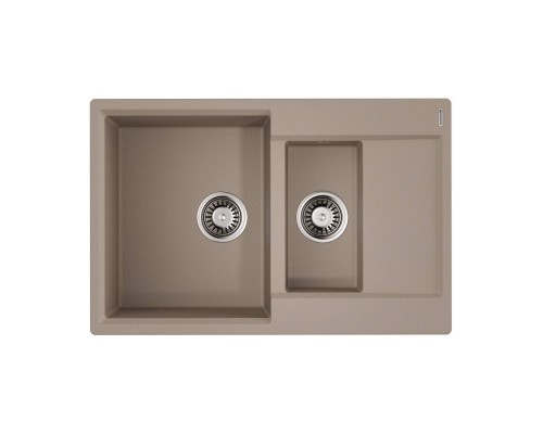 Omoikiri Daisen 78-2T-SA Кухонная мойка Tetogranit 78x51 см, цвет: бежевый 4993536