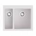 Omoikiri Bosen 59-2A-WH Кухонная мойка Artceramic 59x50 см, цвет: белый 4993823
