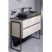 Armadi Art Vallessi Тумба подвесная 80х46х53h см, цвет: антрацит 837-080-A glossy