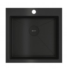 Omoikiri Akisame 51-GB Кухонная мойка нерж. сталь 51x51 см, цвет: графит 4997013